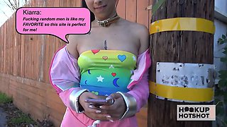 Horny Kiarra Kai Gets Fucked In The Throat & Pussy By Bryan Gozzling!