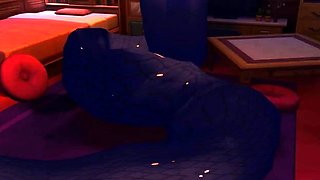 Awesome hentai anal sex with stunning excited nurse