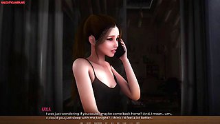 Desirium 05 - His Dorm Roommate has an Amazing Big Ass His Horny Demon Wants Him To Fuck Her - Sexy Ass Roommate Porn Games