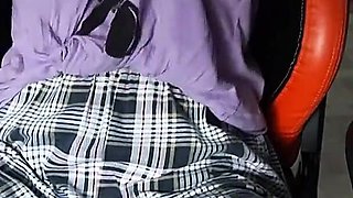 Virgin Plays with Her Nipples to Orgasm When She Is Home Alone