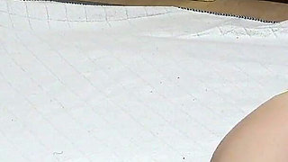 Girls Only Apartment in Japan, a Room Where a Girl Front Wedgie Micro Thong Bikini Do Seduce Exercise