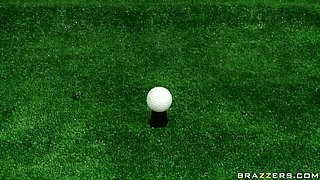 Throat My Cock And Fix My Golf Shot With Angelina Valentine, Barry Scott - Brazzers