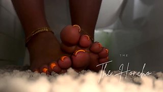 Amateur Trampling brings you Foot Fetish xxx mov