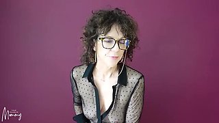 YourFavoriteMommy Part 2 MILF Teacher With Glasses Tits Story Solo HD