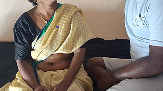 Hot Indian Desi Tamil Wife,fucks Her Brother in Law