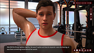 Whispers of Desire 7 Sarah and Alex Went to the Gym with Jessica