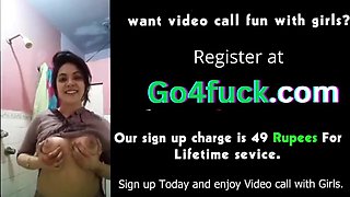 Indian hot nude MILF porn video