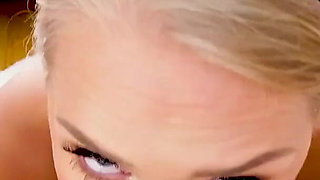 Harley King Hot Small Tits Petite Blonde Bikini Tight Ass POV Extreme Deepthroat Blowjob