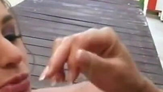 Horny lesbian babes