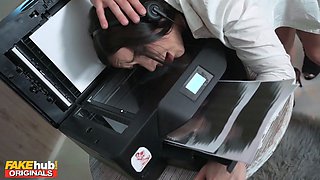 Black cougar chief catches the staff in office romance - fakehub