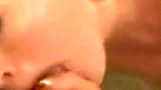 Big Tit Redhead Plays with BBC