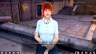Female orgasm, animation sex, big boobs moms