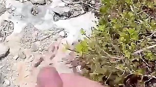 Wife Sharing on Nudist Beach While Hubby Records, Teenage Slut Gets Fucked by a Random Guy on a Nudist Beach