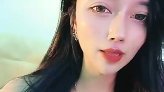 Cute Asian Chubby Teen Wild Dildo Masturbation