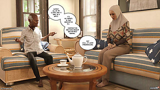 The Masseur - Chapter 2 - Wife Orgasms in Front of the Old Masseur While Massaging