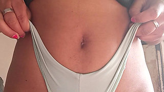 Virgin Doing Striptease