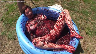 Bound & Fucked In Plum Jam Pt2 - MaryBitch