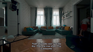 S5e4 Bts Pt1: Step Mom & Fanta Sie Blowjob Prep in Sexy Tease Setup?