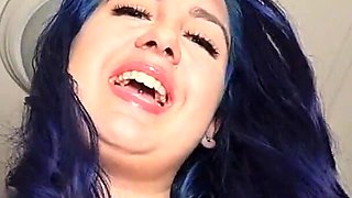 Girlfriend Ties You Down and Fucks Your Ass with Her Long Nails
