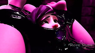 Mei's Final Corruption Part 3 - Hogtied Hentai 3D Sex with Rope and Goo by TheRopeDude