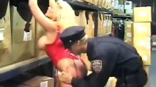 Hot Mature Cougar Cynthia Hammers Banging in Warehouse