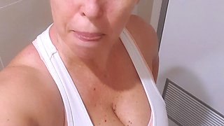 Blonde MILF with Big Boobs Playing Cam Free Porn