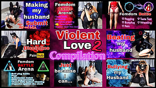 Training Zero Femdom Compilation: Rough MILF Wife Spanking & Bondage in Real Homemade BDSM Wrestling