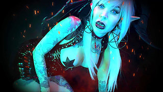 Hell's Toilet Training with Demoness Baal - Chastity, Caviar Edition