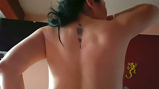 What delicious buttocks, my stepcousin and rides me