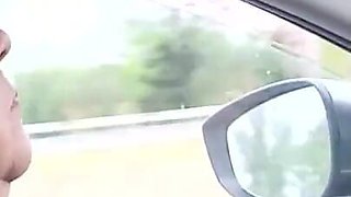 Cigar on the Atlantic City Expressway