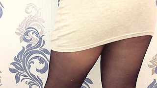 Woman in Pantyhose