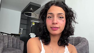 I Had a Wet Desire with Julianapalvin and I Made Him Cum in Squirts on My Delicious Cock