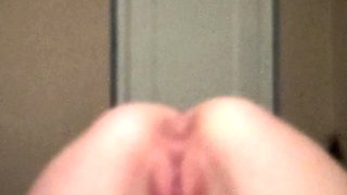 Blonde tight pussy babe solo toy fun in glamour masturbation