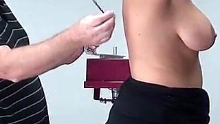 Yvonne Spanking Machine - Bare Back Whipping