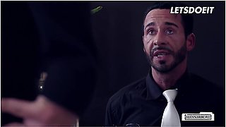 Busty Secretary Jacky Lawless Fucks Boss After She Seduces Him