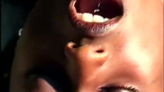 Pretty black lesbians pussy licking in the swimming pool