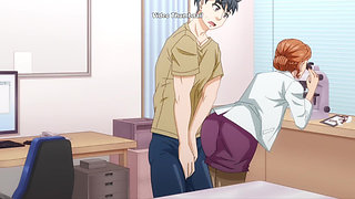 Horny Slut Doctor Gets Fucked By Patient On The Consulting Table ( Anime )