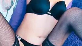 Deep, hard, in stockings and on knees