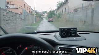 Cheating Redhead Charlie Dean Blowjob Outdoor POV Sex with Big Cock