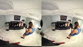 Ultra Violet Seductive Lesbian Predator- Bts Voyeur View
