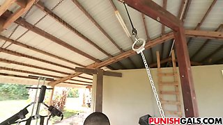 Penalizing stunning teen Jaye Summers