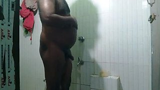 Step Sister Sucks Stepbrother's Cock and Swallows Cum in Shower - Nura443 Asian Blowjob