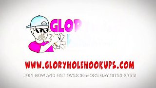 First Timer Sucked Off At The Gloryhole