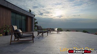 Teenage Katie Kush seducing whole family