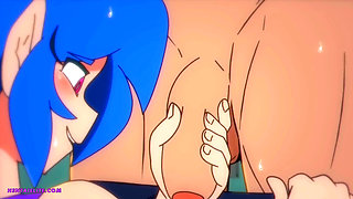 Gym Coach Fucked Horny Student in The Locker - Cartoon Porn Parody