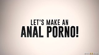Let's Make An Anal Porno! With Keiran Lee, Emma Hix - Brazzers