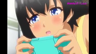 Anime Teen Brunette's First Date: Extreme Hardcore Action [HENTAI Porn]
