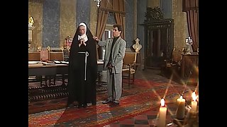 French Nun Gets Fucked In The Ass, Upscaled To 4k
