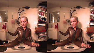 Latex Shower Fun..