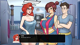 3D animated anime sex with horny cartoons